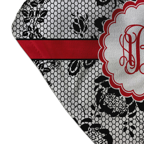 Black Lace Bandana Detail