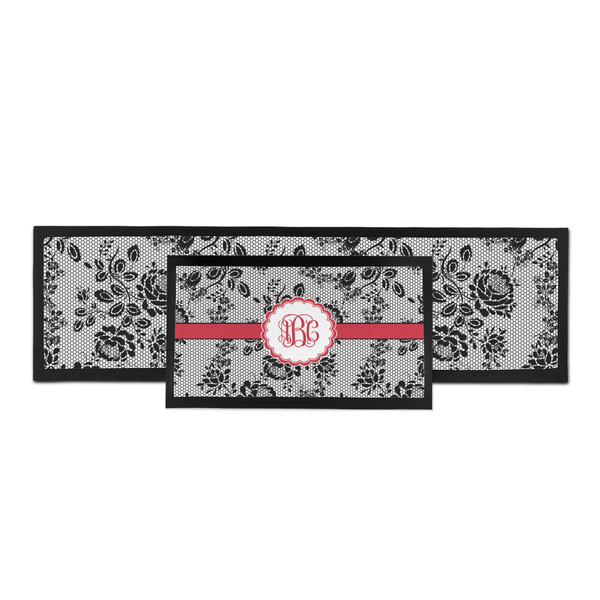 Black Lace Bar Mat - Parent Main