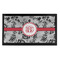Black Lace Bar Mat - Small (Personalized)