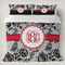 Black Lace Duvet Cover Set - King (Personalized)