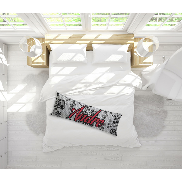 Black Lace Body Pillow - LIFESTYLE