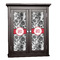 Black Lace Cabinet Decal - Small (Personalized)