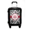 Black Lace Carry On Hard Shell Suitcase - Front