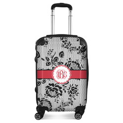 Black Lace Suitcase (Personalized)