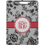 Black Lace Clipboard (Personalized)