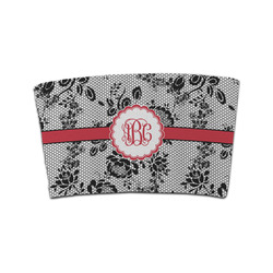Black Lace Coffee Cup Sleeve (Personalized)