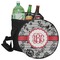 Black Lace Collapsible Personalized Cooler & Seat