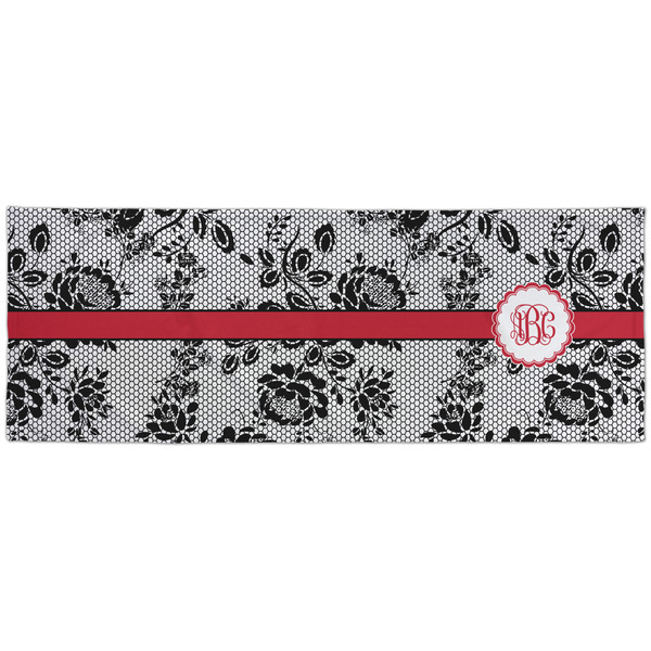 Black Lace Cooling Towel- Approval