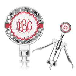 Black Lace Corkscrew (Personalized)