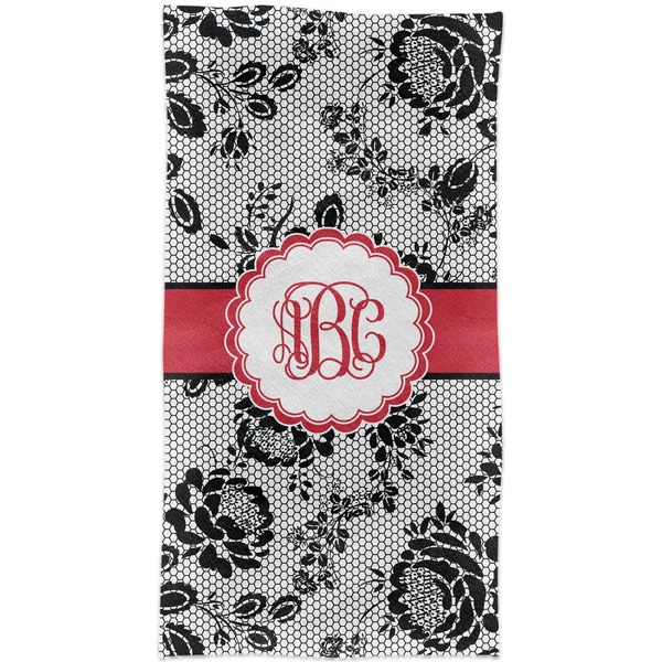 Black Lace Crib Comforter/Quilt - Apvl