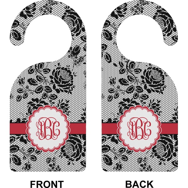 Black Lace Door Hanger (Approval)