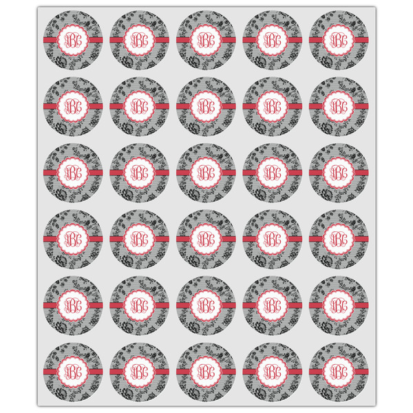 Black Lace Drink Topper - XSmall - Set of 30