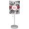 Black Lace Lamp with Drum Shade (Personalized)