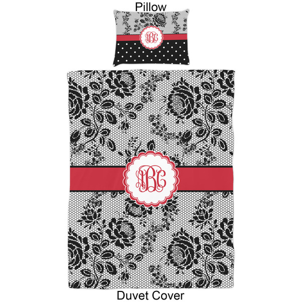 Black Lace Duvet Cover Set - Twin - Approval