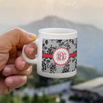Black Lace Single Shot Espresso Cup - Single (Personalized)