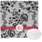 Black Lace Washcloth (Personalized)