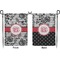 Black Lace Garden Flag - Double Sided Front and Back