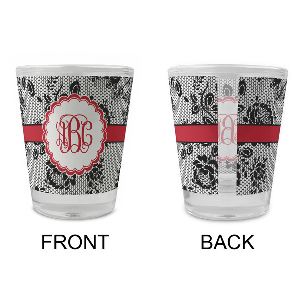 Black Lace Glass Shot Glass - Standard - APPROVAL