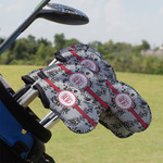 Black Lace Golf Club Iron Cover - Set of 9 (Personalized)