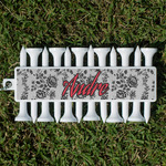 Black Lace Golf Tees & Ball Markers Set (Personalized)