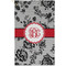 Black Lace Golf Towel (Personalized) - APPROVAL (Small Full Print)