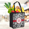 Black Lace Grocery Bag - LIFESTYLE