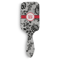 Black Lace Hair Brushes (Personalized)