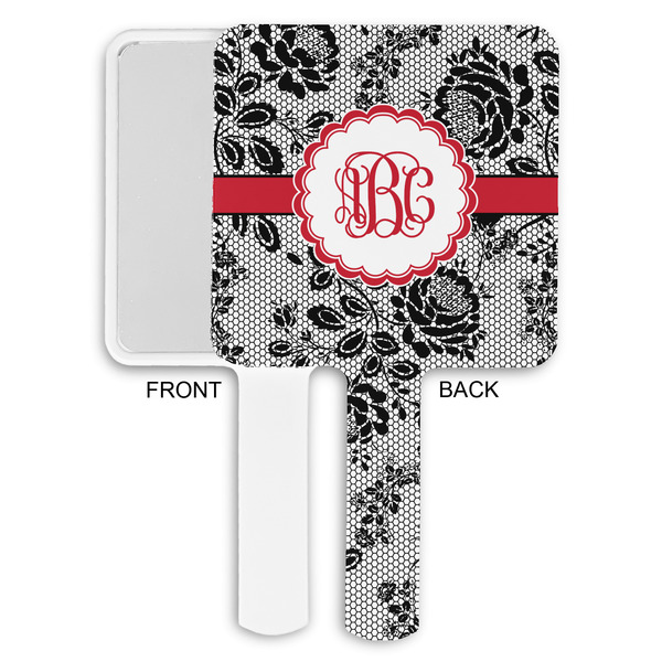 Black Lace Hand Mirrors - Approval