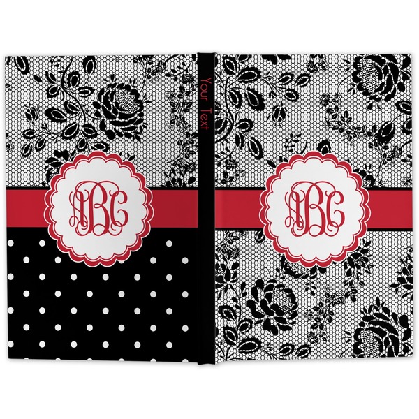 Black Lace Hard Cover Journal - Apvl