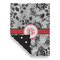 Black Lace House Flags - Double Sided - FRONT FOLDED