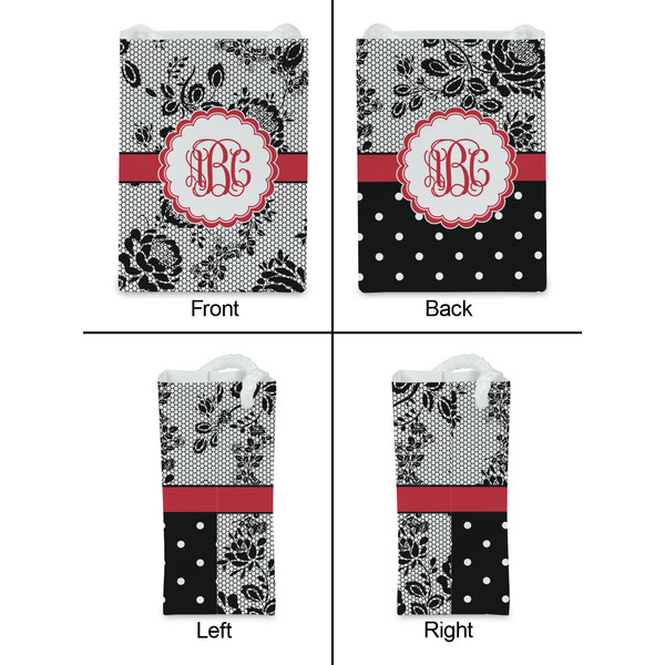 Black Lace Jewelry Gift Bag - Matte - Approval