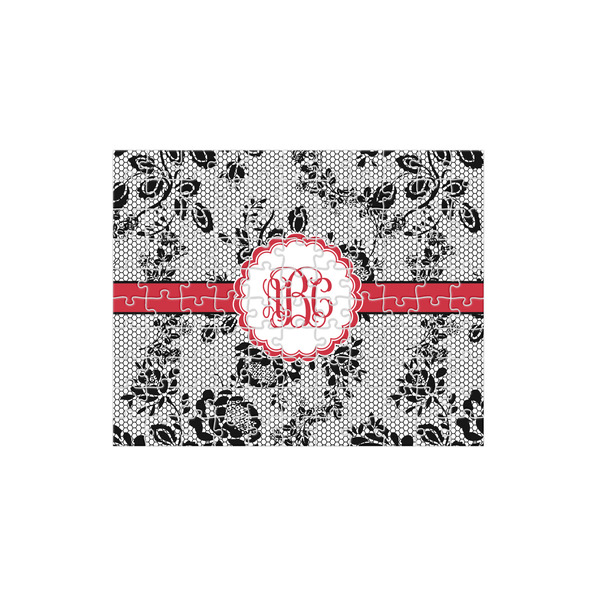 Custom Black Lace 110 pc Jigsaw Puzzle (Personalized)