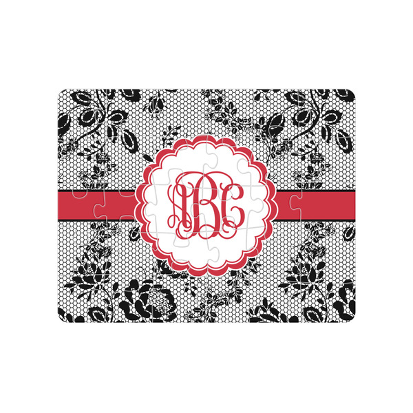 Custom Black Lace 30 pc Jigsaw Puzzle (Personalized)