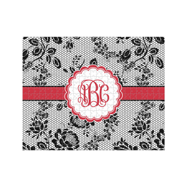 Custom Black Lace 500 pc Jigsaw Puzzle (Personalized)