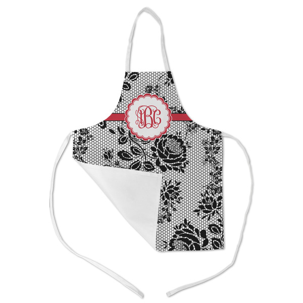 Black Lace Kid's Aprons - Medium - Main (med/lrg)