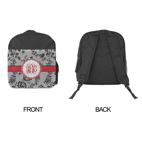 Black Lace Kid's Backpack - Approval