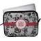 Black Lace Laptop Sleeve / Case - 11" (Personalized)