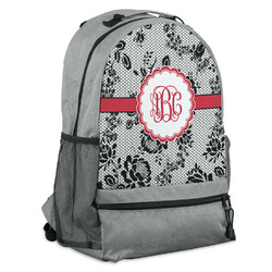 Black Lace Backpack (Personalized)