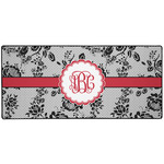 Black Lace 3XL Gaming Mouse Pad - 35" x 16" (Personalized)