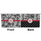 Black Lace Large Zipper Pouch Approval (Front and Back)