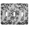 Black Lace Light Switch Cover (3 Toggle Plate)