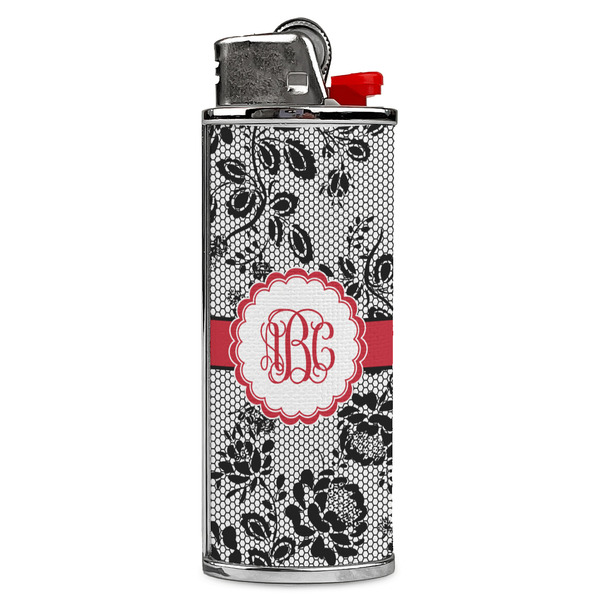 Custom Black Lace Case for BIC Lighters (Personalized)