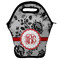 Black Lace Lunch Bag w/ Monogram