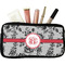 Black Lace Makeup / Cosmetic Bag - Small (Personalized)