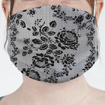 Black Lace Face Mask Cover