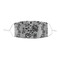 Black Lace Kid's Cloth Face Mask - XSmall