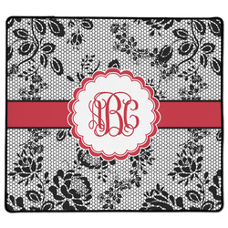 Black Lace XL Gaming Mouse Pad - 18" x 16" (Personalized)
