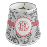 Black Lace Empire Lamp Shade (Personalized)