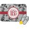 Black Lace Memory Foam Bath Mat - 24"x17" (Personalized)