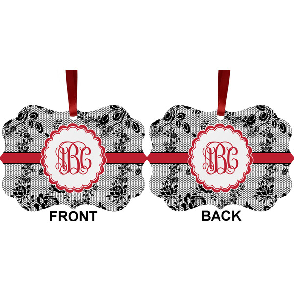 Black Lace Metal Benilux Ornament - Front and Back (APPROVAL)